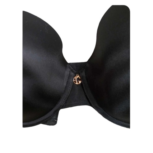 Ashley Graham Black Padded Underwire Bra Size 36DD - Picture 2 of 10